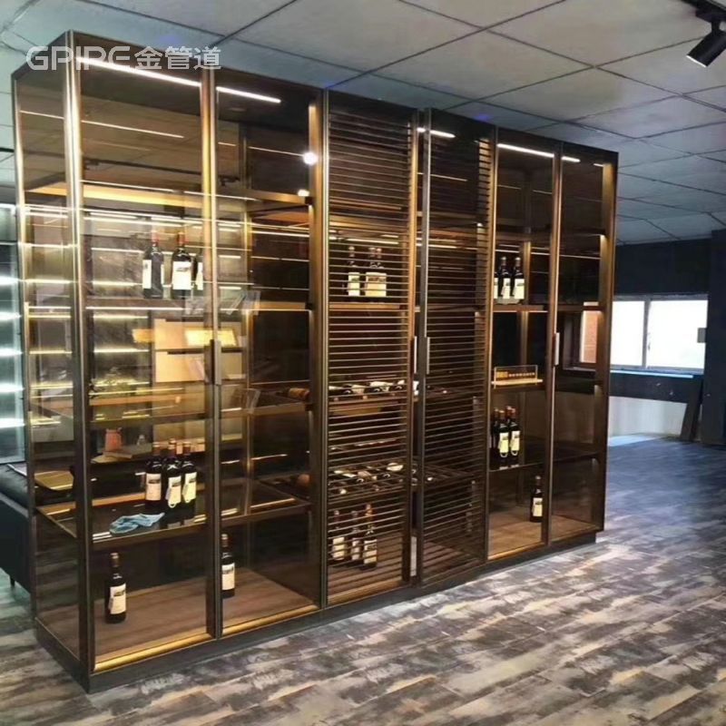 不锈钢酒柜13