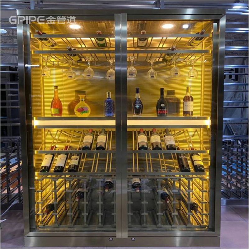 不锈钢酒柜18